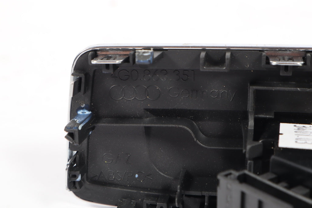 2012-2018 AUDI A7 S6 REAR A/C Console Switch TRIM 4G0863351 OEM