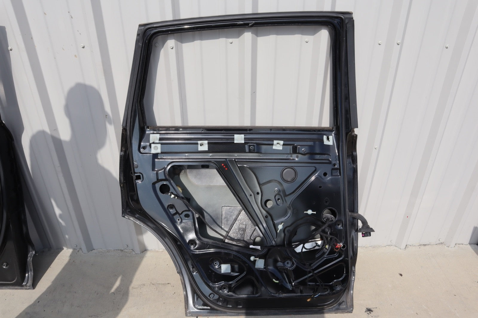 2007 - 2015 Audi Q7 Rear Left Driver Side Door Shell OEM Black