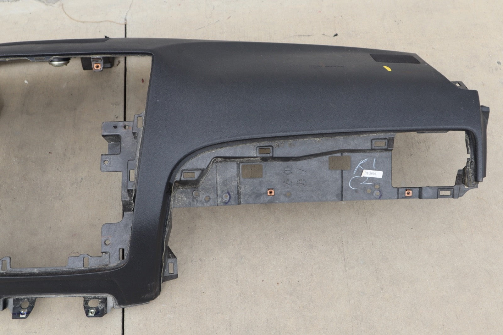 2007 Nissan Armada Front Dashboard Black Leather OEM Dashboard