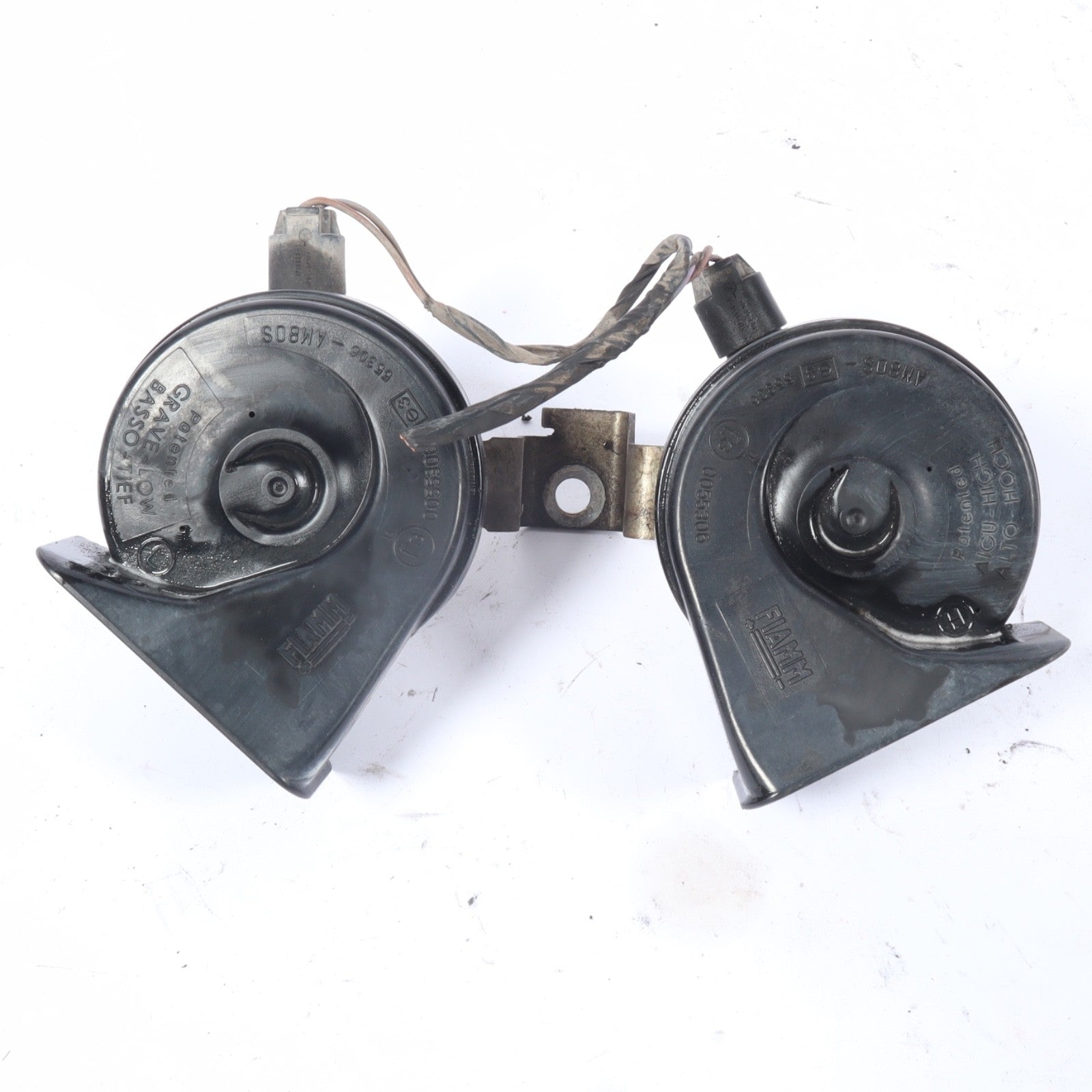 2003-2012 Land Rover Range Rover L322 Horn Pair High & Low OEM 