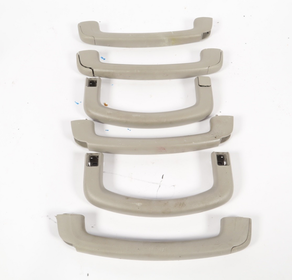 2007 Nissan Armada Roof Assist Gray Grip Pull Handle Set OEM