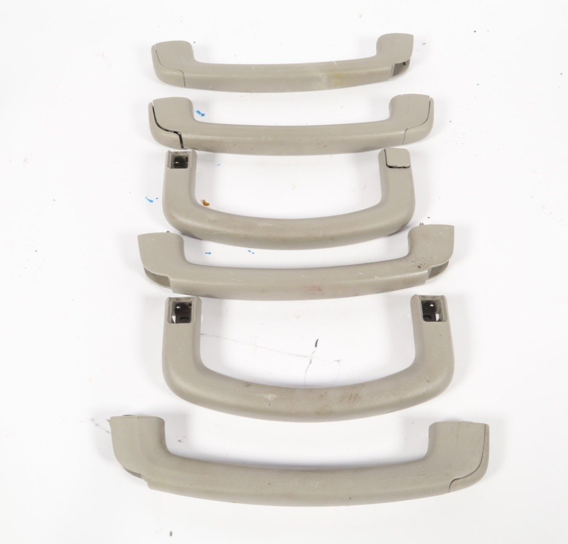 2007 Nissan Armada Roof Assist Gray Grip Pull Handle Set OEM