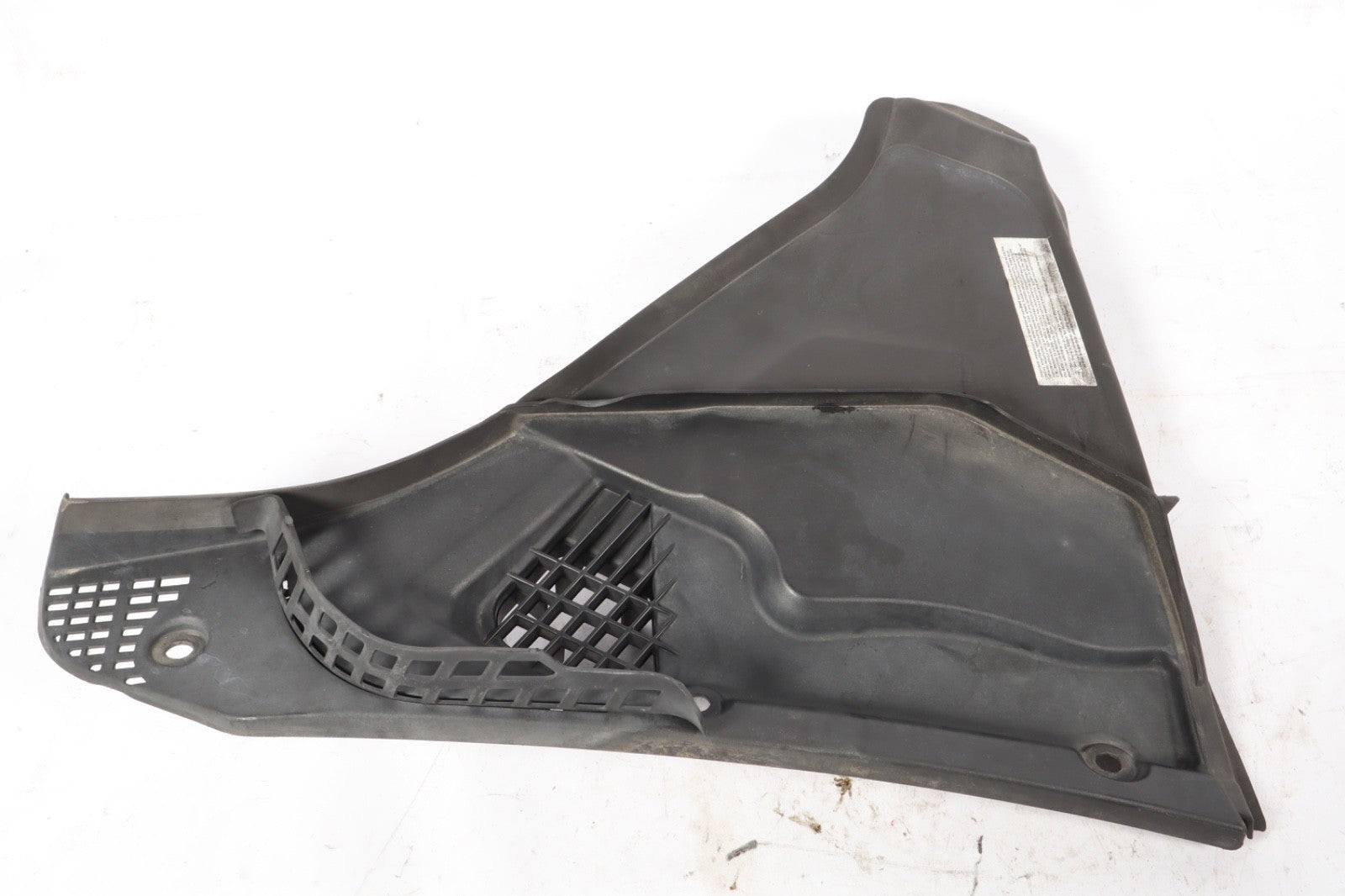 2012–2017 BMW 650i Cowl Grille Panel Right Extension Cover Trim OEM 51716987605