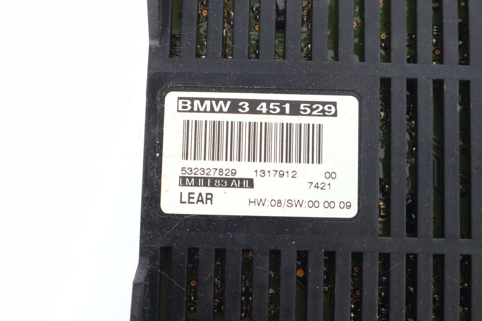 2007-2010 BMW X3 LAMP LIGHT CHECK CONTROL XENON ADAPTIVE HEADLIGHTS OEM 3451 529