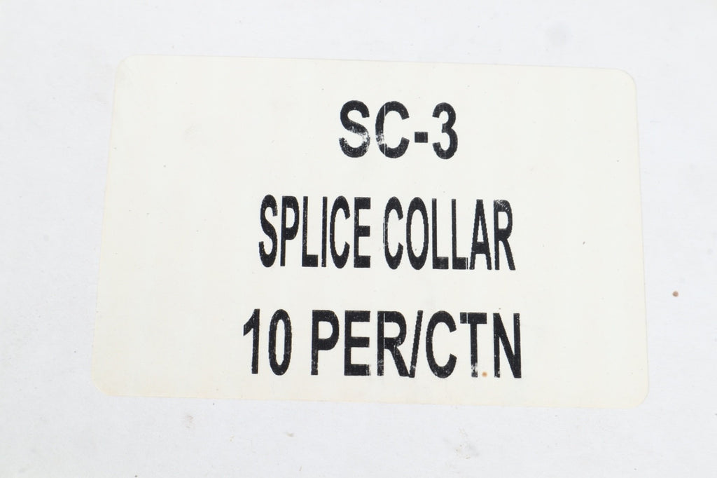 Western Product Of Indiana Sc-3 Round Track Splice Collar
