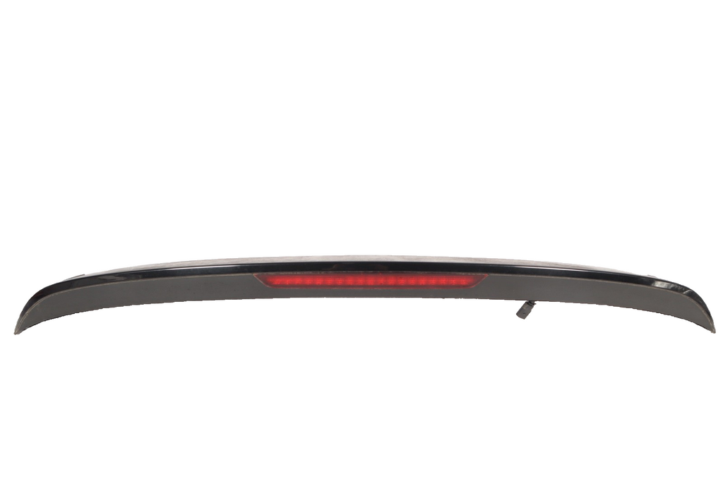 2007-2015 AUDI Q7 REAR SPOILER WING w/ 3rd THIRD BRAKE LIGHT LAMP Black OEM