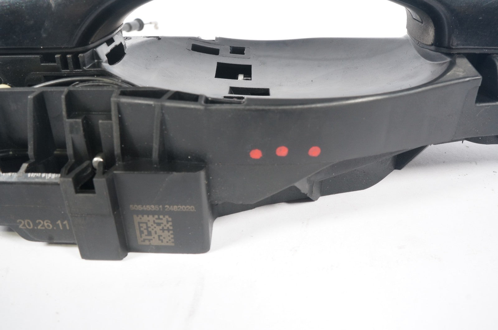 2018 - 2025 ALFA ROMEO STELVIO REAR LEFT SIDE EXTERIOR DOOR HANDLE OEM BLACK