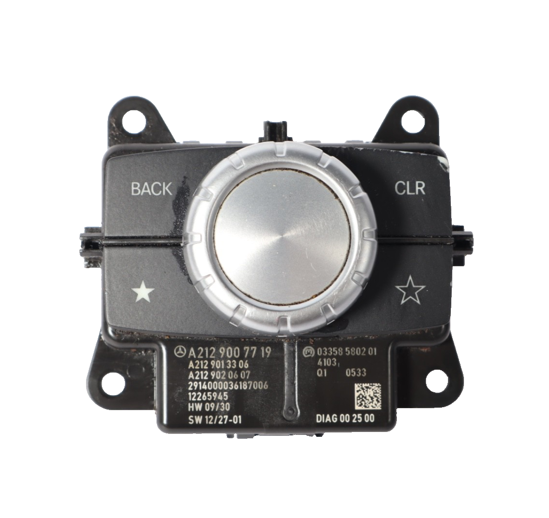 14-17 Mercedes W207 E350 E550 Console Head Unit Controller Knob Multi Switch OEM