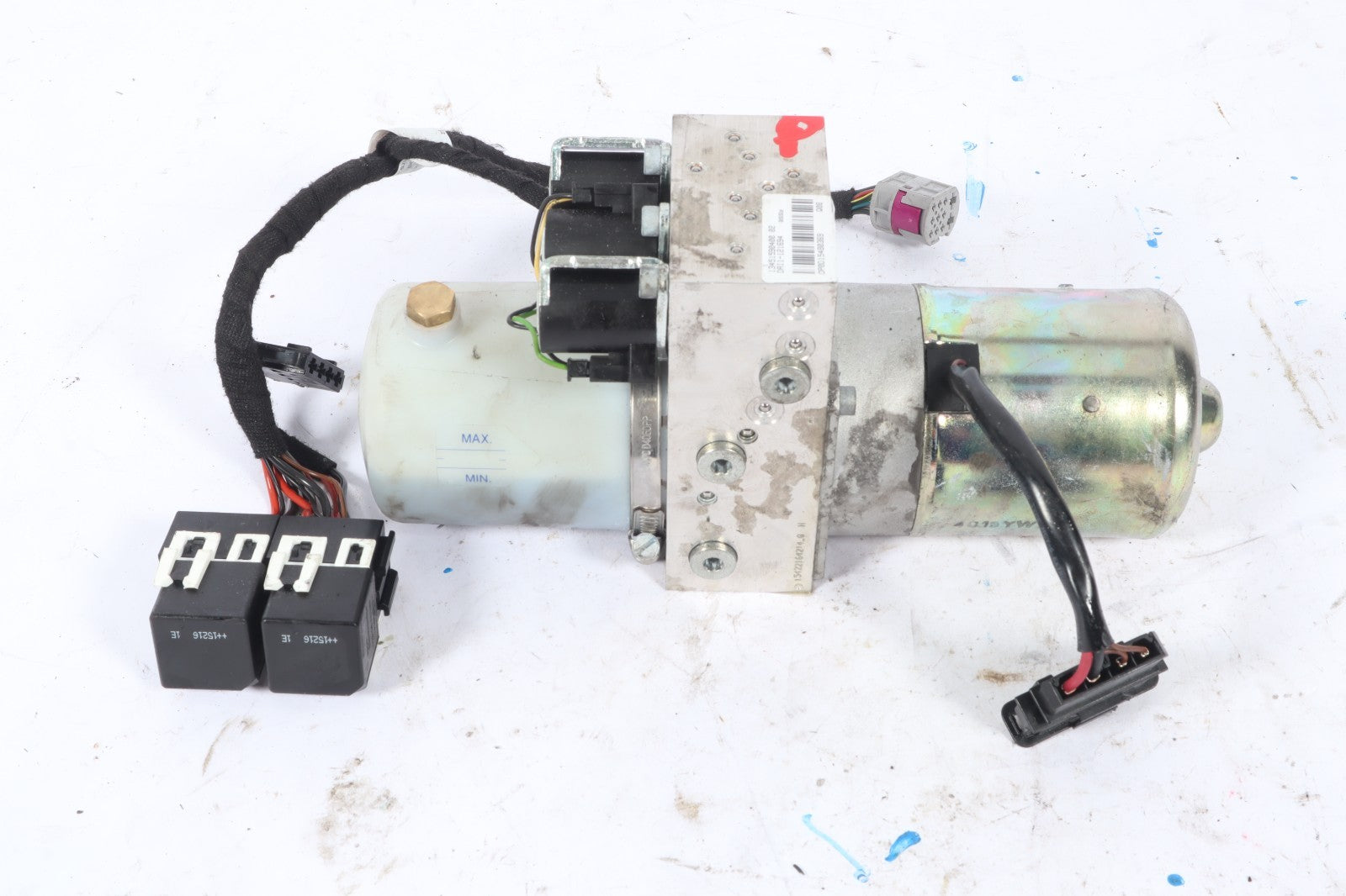 2016 BUICK CASCADA CONVERTIBLE TOP LIFT MOTOR OEM 13451590400
