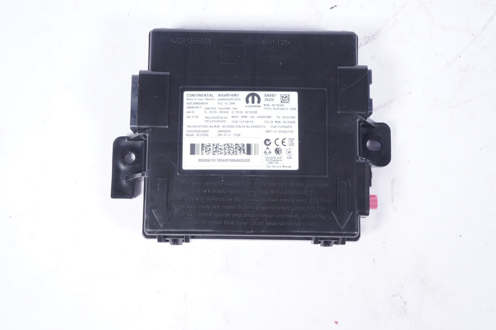 2018 - 2025 ALFA ROMEO STELVIO KEYLESS ENTRY CONTROL MODULE UNIT OEM 50561911