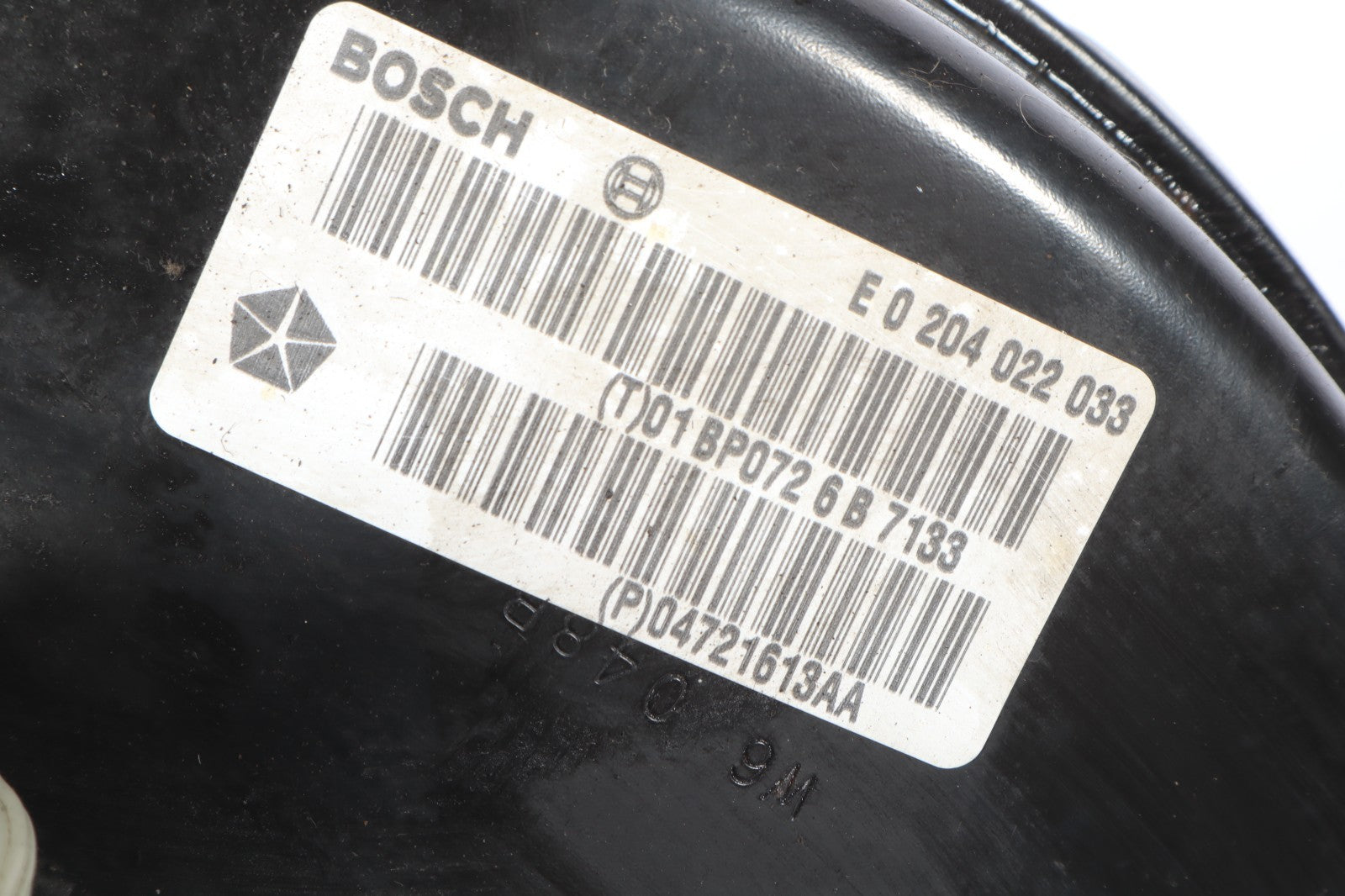 2001 - 2007 DODGE CARAVAN POWER BRAKE BOOSTER P04721613AA REAR DRUM BRAKES OEM