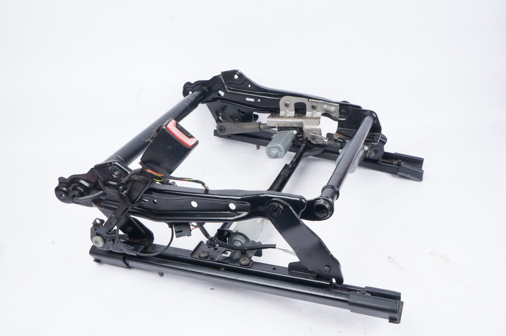 2012 - 2018 AUDI A6 A7 FRONT LEFT SIDE LOWER POWER SEAT TRACK FRAME W/ MOTOR OEM