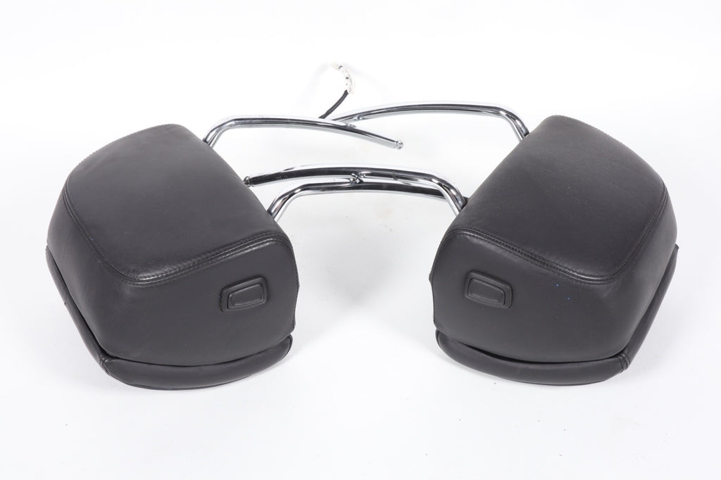 12-18 BMW F06 F12 F13 640I 650I FRONT RIGHT & LEFT SIDE HEADREST SET BLACK OEM
