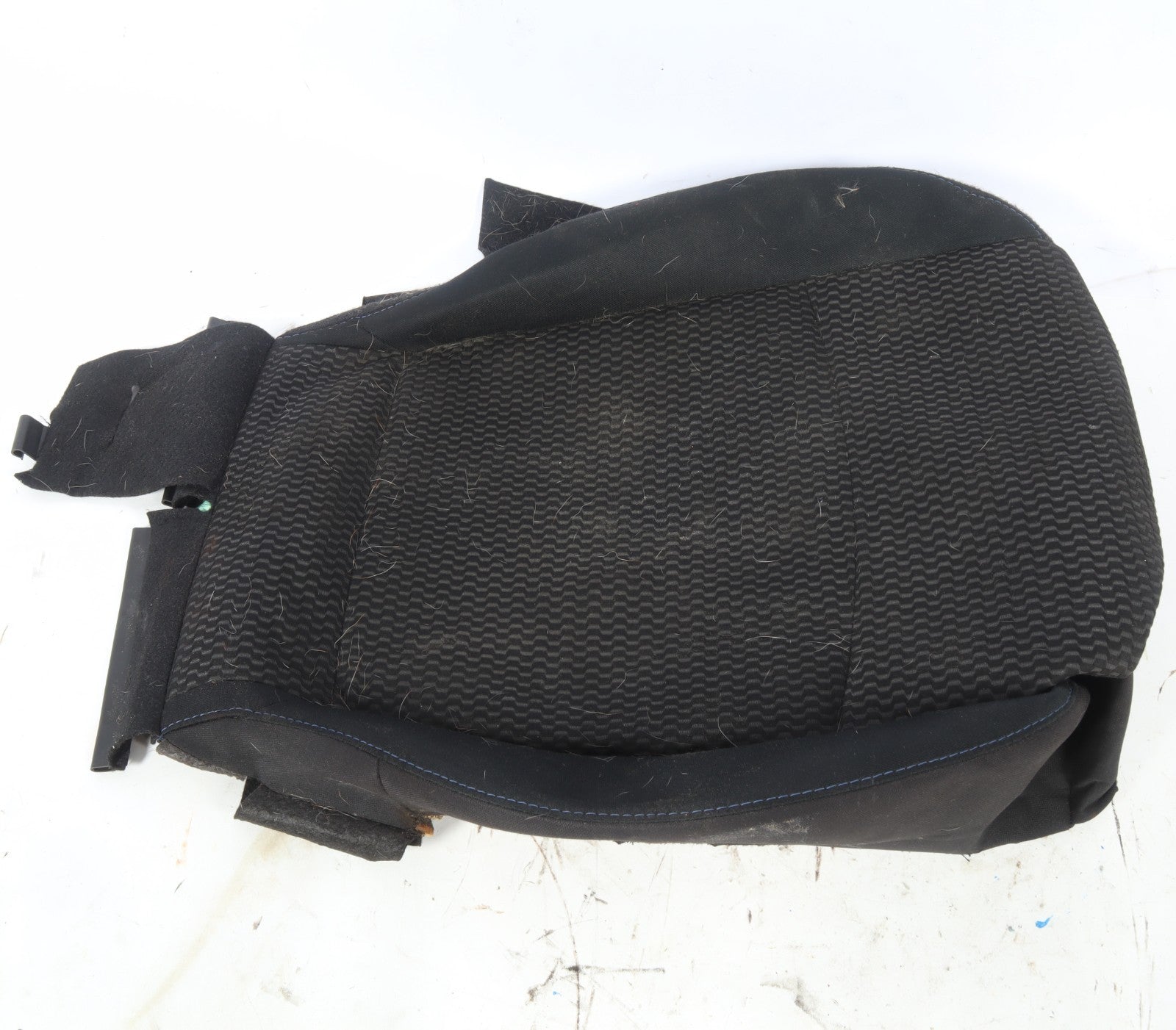 13-17 NISSAN LEAF FRONT RIGHT PASSENGER SIDE UPPER SEAT CUSHION BLACK FABRIC OEM