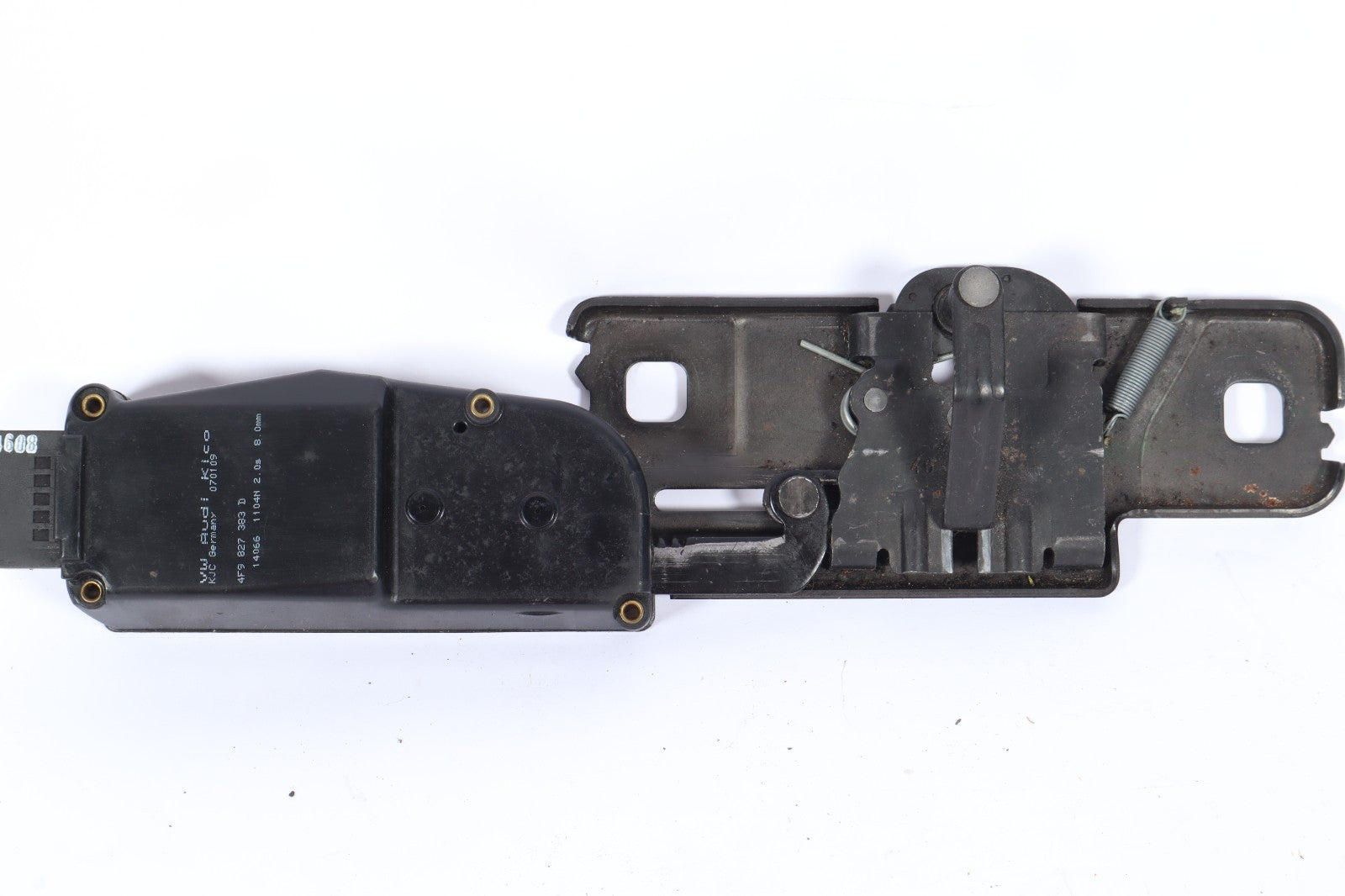 2009-2017 AUDI Q5  TRUNK LATCH STRIKER PLATE MOTOR OEM 4F9827383D