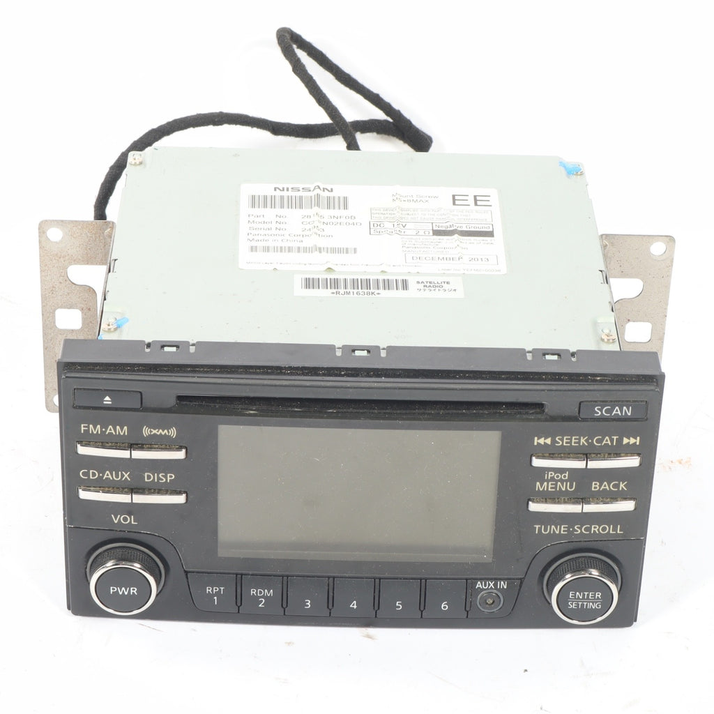 2013 - 2015 Nissan Leaf AM FM CD Disc Stereo Radio Player W/ Screen OEM