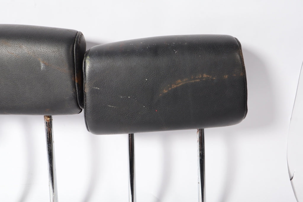 2005-2007 NISSAN ARMADA BLACK LEATHER HEADRESTS SET OEM
