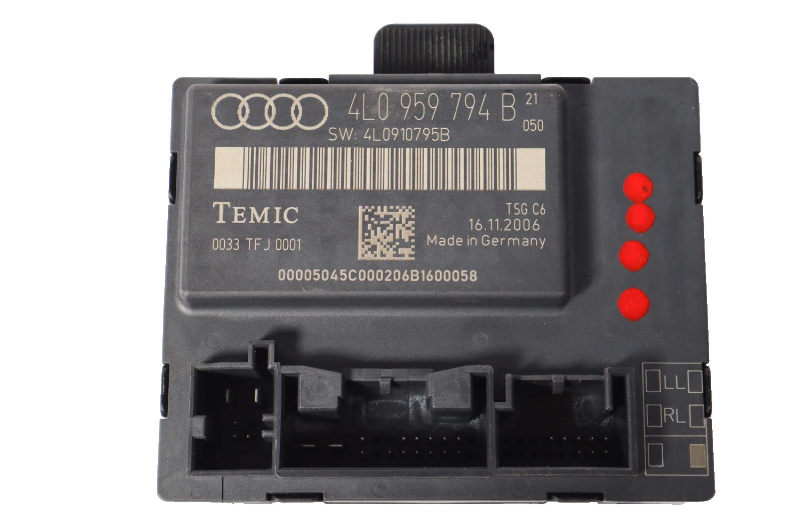 2007-2015 AUDI Q7 Rear Right Passenger Side Door Computer Control Module OEM