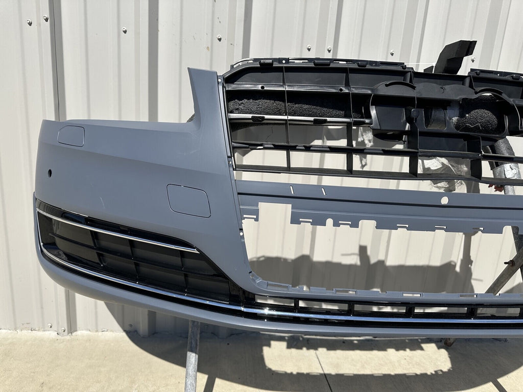For 2016  Audi A8 Front Bumper Cover With Side Grilles