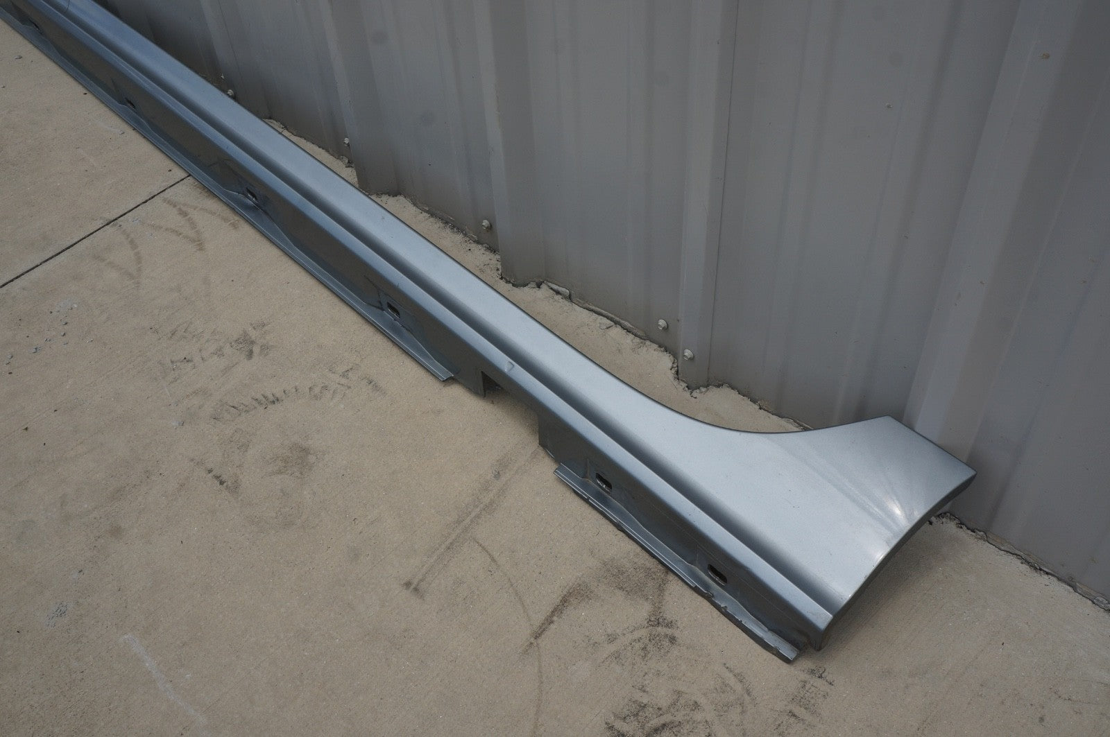 2012-2015 AUDI A7 LEFT DRIVER SIDE SKIRT ROCKER COVER PANEL MOLDING OEM