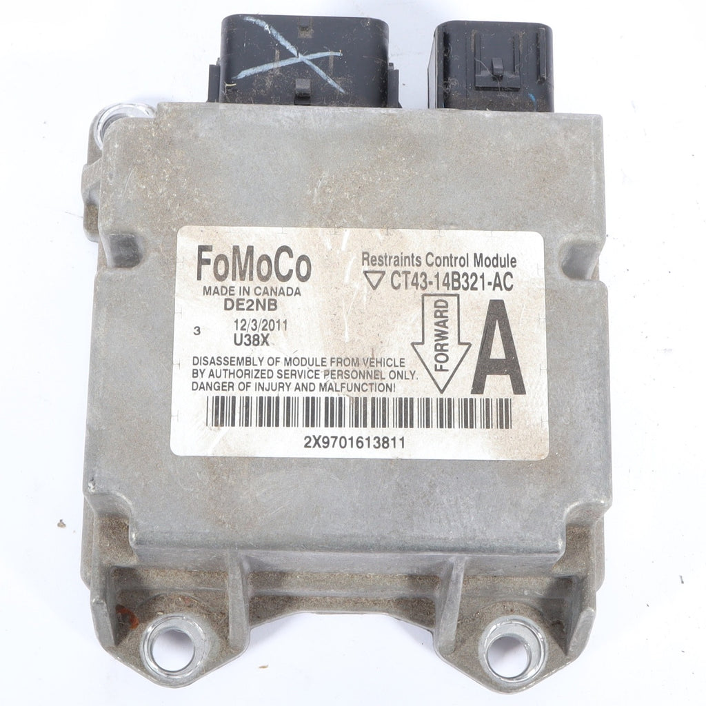 2012 2013 FORD EDGE ROOF A/BAG MODULE OEM CT4314B321AC