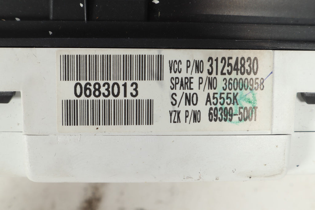 2013 VOLVO C70 SPEEDOMETER INSTRUMENT CLUSTER GAUGE ASSEMBLY MPH OEM 31254830