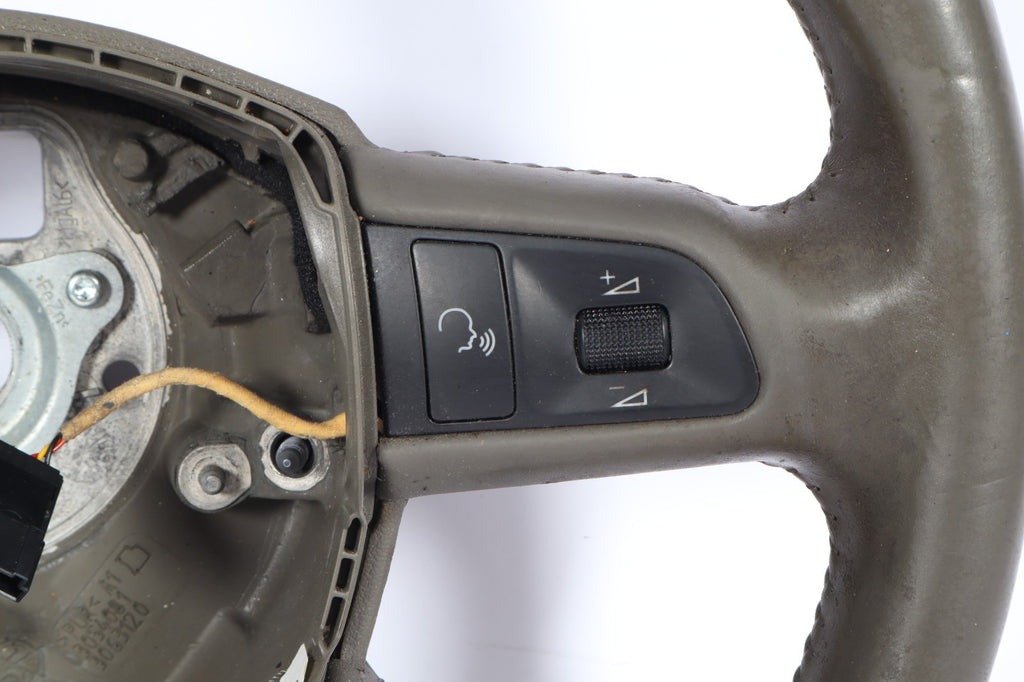 2009-2012 AUDI Q5 LEATHER 4 SPOKE STEERING WHEEL OEM 8R0419091BWUP