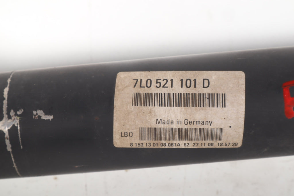 03-10 Porsche Cayenne Front Propeller Drive Axle Shaft Driveshaft 7L0521101D Oem