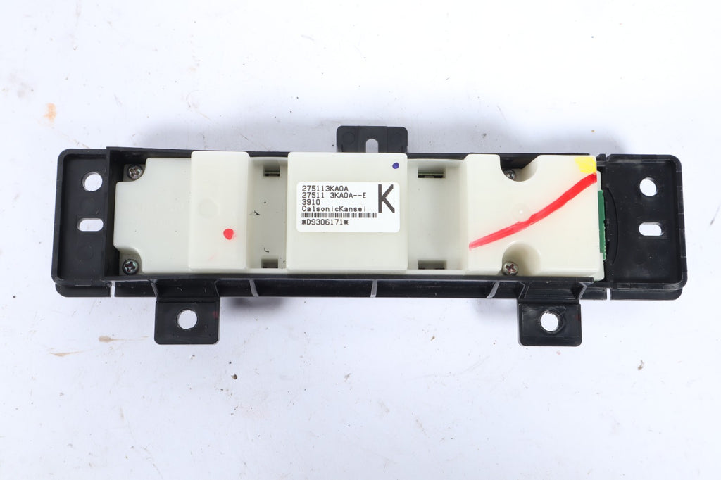 2013 2014 2015 NISSAN PATHFINDER TEMPERATURE AC CONTROLPANEL OEM 275113KA0A