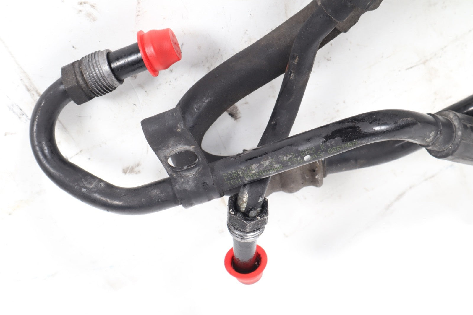 2003 - 2006 Porsche Cayenne 955 Power Steering Hose Line Pipe Tube Pair OEM