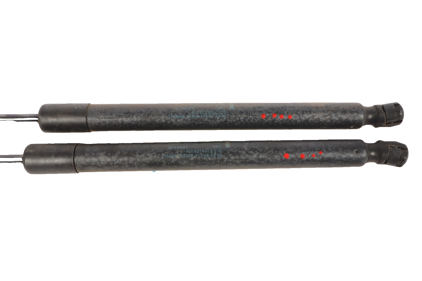 2007 AUDI Q7 4L LEFT AND RIGHT BOOT/TAILGATE STRUTS FOR POWER 4L0827552C01S OEM