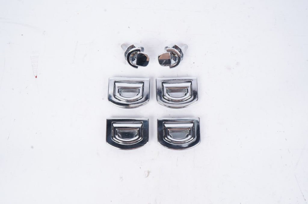 2012 - 2018 AUDI A7 TRUNK CARGO NET TIE DOWN HOOK BRACKET OEM SET OF 6
