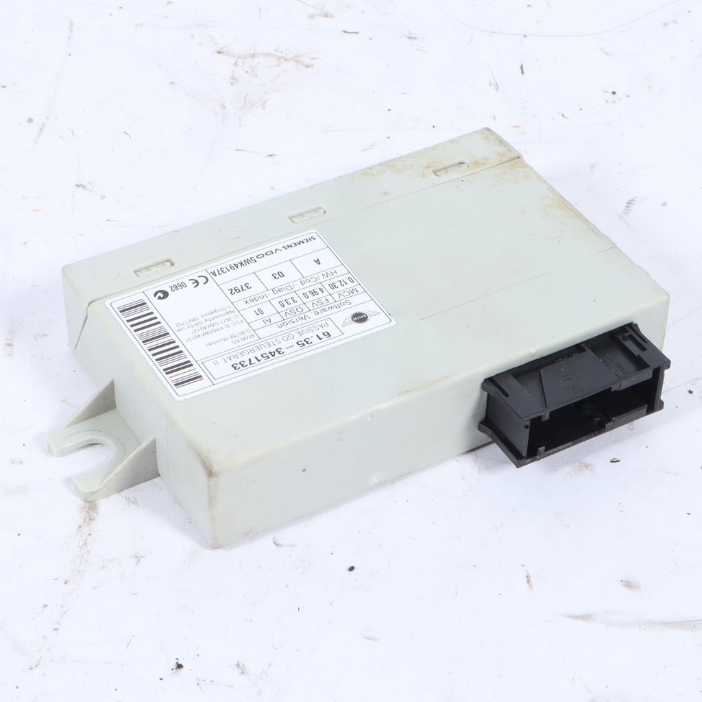 2007-2015 MINI COOPER THEFT LOCKING CONTROL MODULE OEM 3451733