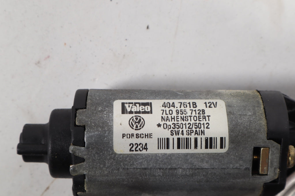 03-10 Porsche Cayenne 955 957 Rear Tailgate Window Wiper Motor 7L0955712B OEM