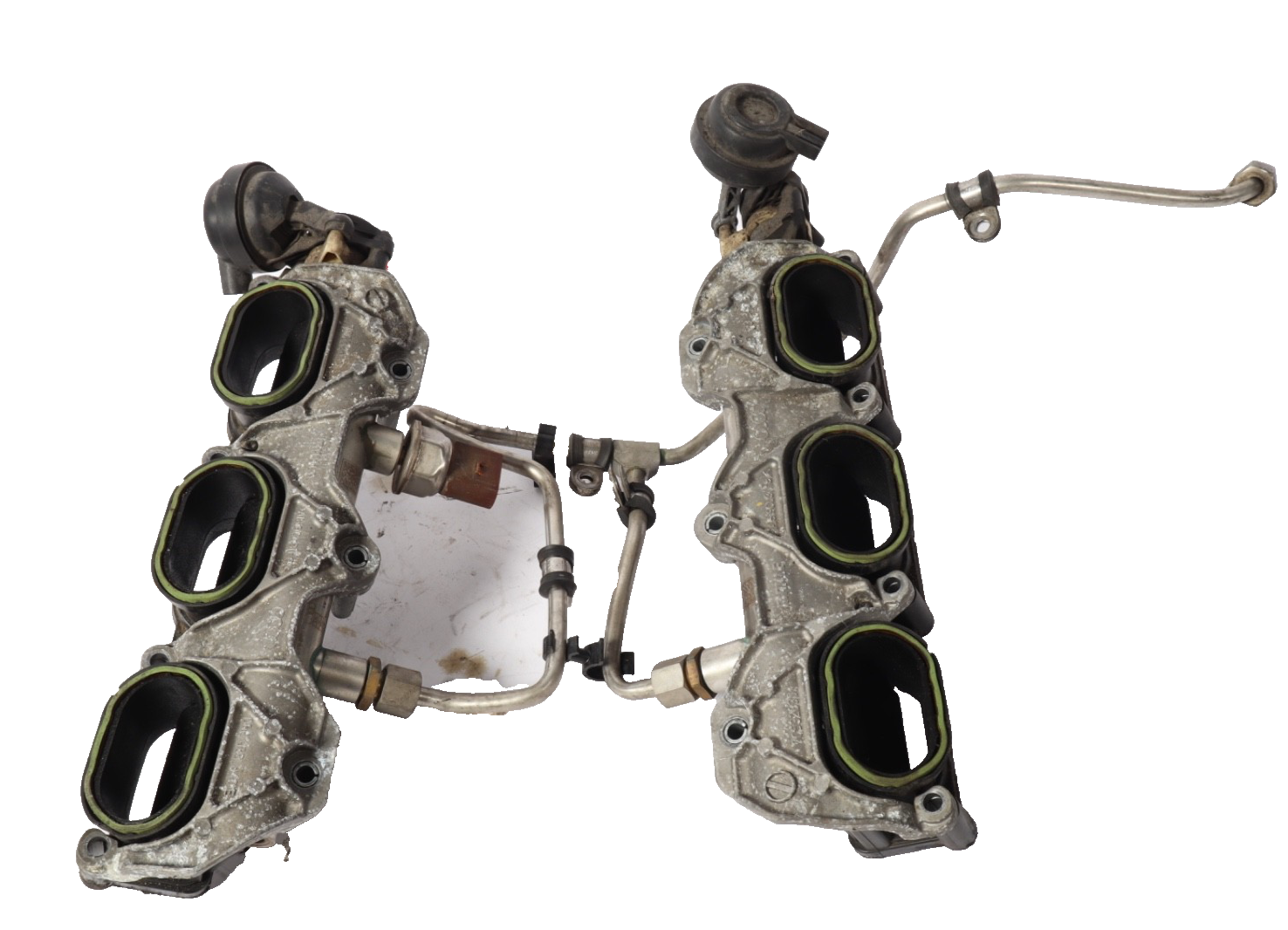 2012-2015 AUDI A7 4G8 3.0L ENGINE INTAKE MANIFOLD DIFFUSER X2 OEM