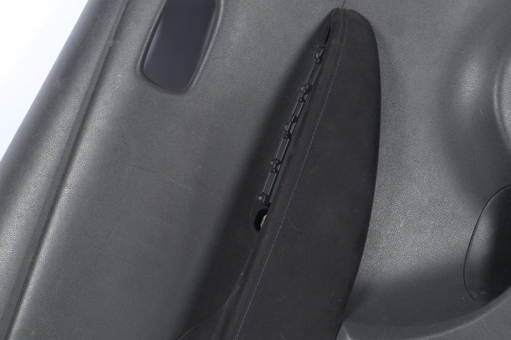 13-17 Nissan Leaf Rear Door Trim Panel Left Passenger  Side Black Cloth OEM
