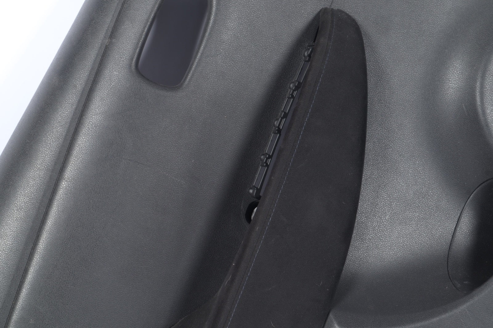13-17 Nissan Leaf Rear Door Trim Panel Left Passenger  Side Black Cloth OEM