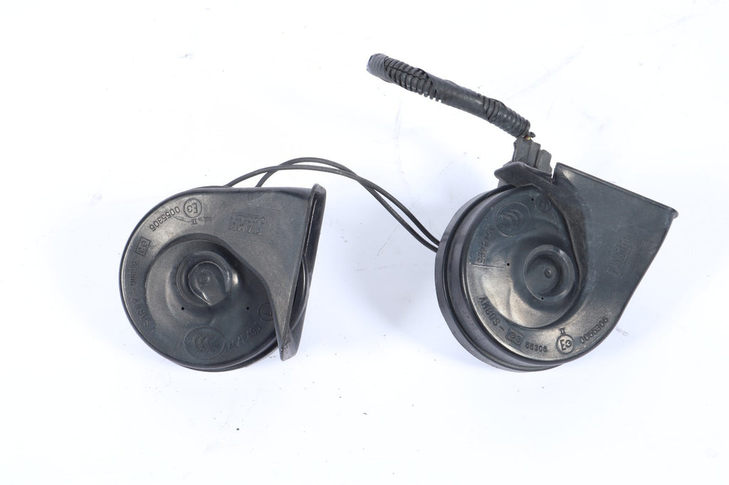 2007-2014 FORD EDGE LOW & HIGH TONE HORN PITCH ALARM SIREN SIGNAL PAIR OEM