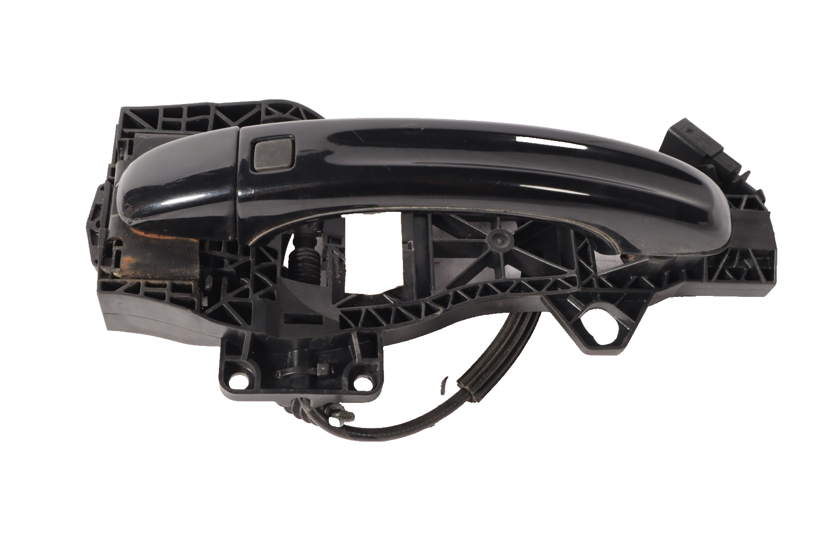 2007-2015 AUDI Q7 (4L) REAR RIGHT KEYLESS EXTERIOR DOOR HANDLE (Black) OEM