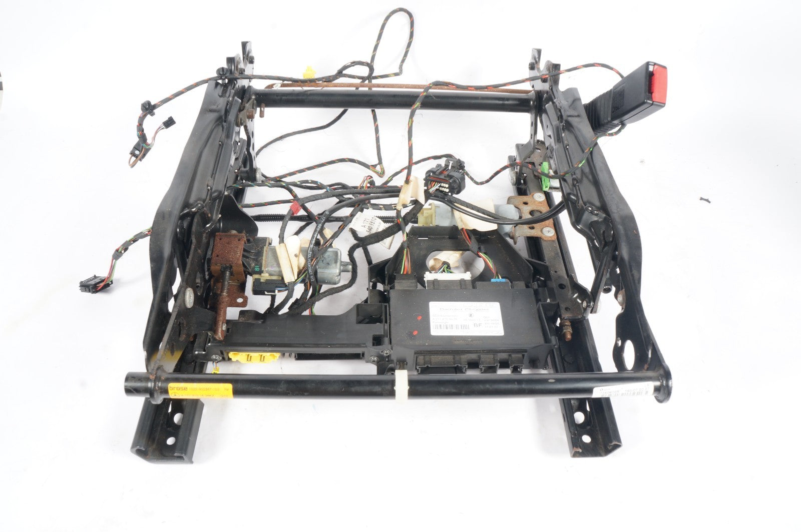 05 - 11 Mercedes R171 SLK300 SLK350 Front Right Seat Rail Track Frame w/Motors