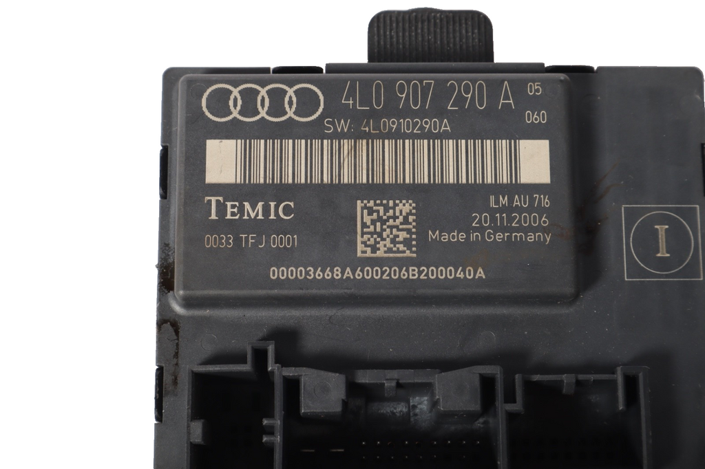 2007 - 2015 AUDI Q7 COMFORT ACCESS COMPUTER CONTROL MODULE OEM